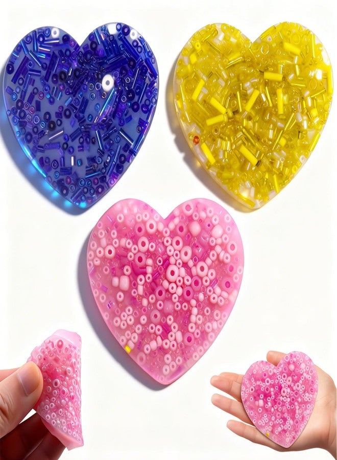 oyeftp Skin Picking Fidget Toys, Pick Pad Heart Fidget Toys for Adults Teenager, Silicone Picking Fidget Pad, Trichotillomania Toys for Skin Pickers, Dermatillomania, ADHD for Teens and Adults - Image 1
